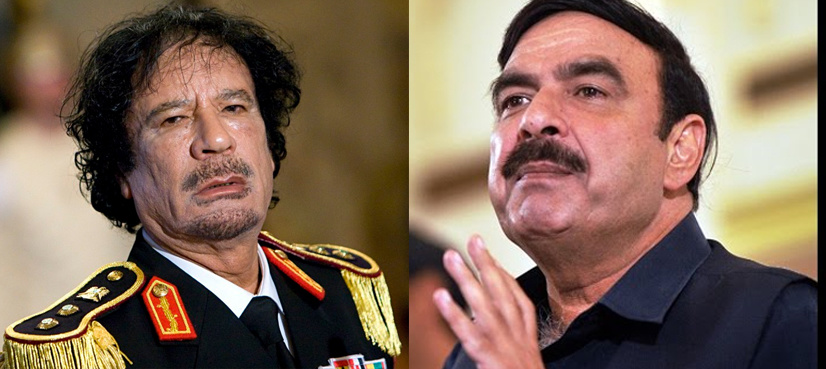Colonel Gaddafi warned me about Balochistan, says Sheikh Rasheed