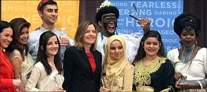 Pakistani girl wins state department’s emerging young leaders award