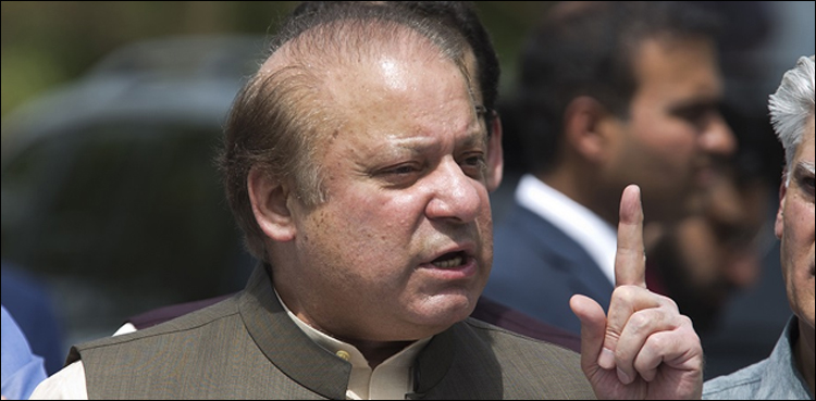 Nawaz urges CJP to take notice of Imran's claim of army's role in 2013 polls