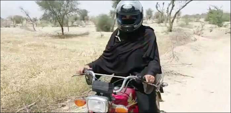 Breaking boundaries: Meet the female teacher of DG Khan who commutes via motorbike