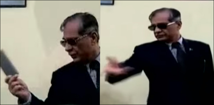 Chief Justice throws additional judge's cellphone at Larkana court