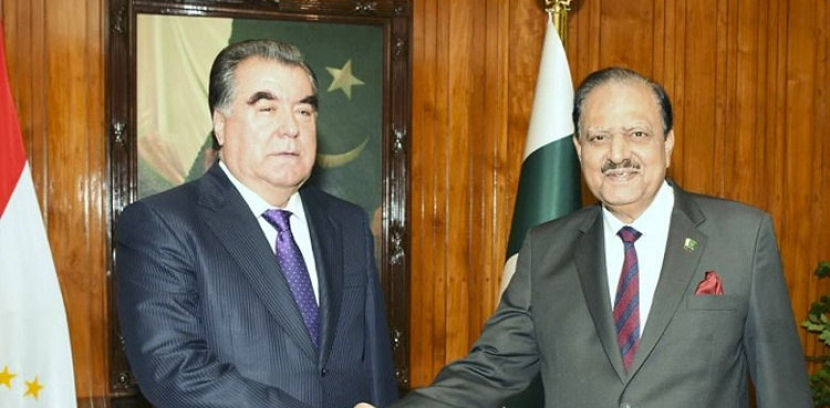 Energy related talks- President Mamnoon Hussain visits Tajikistan