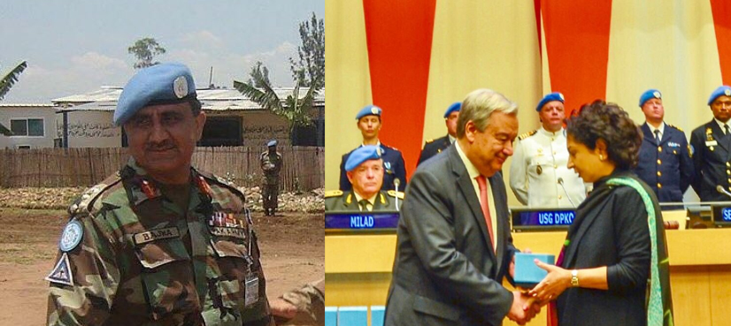 UN honours seven Pakistani peacekeepers