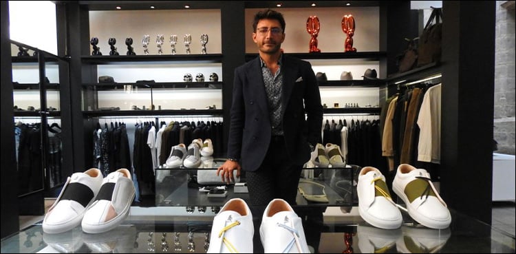 Syrian refugee now a proud owner of a luxury sneakers brand in France