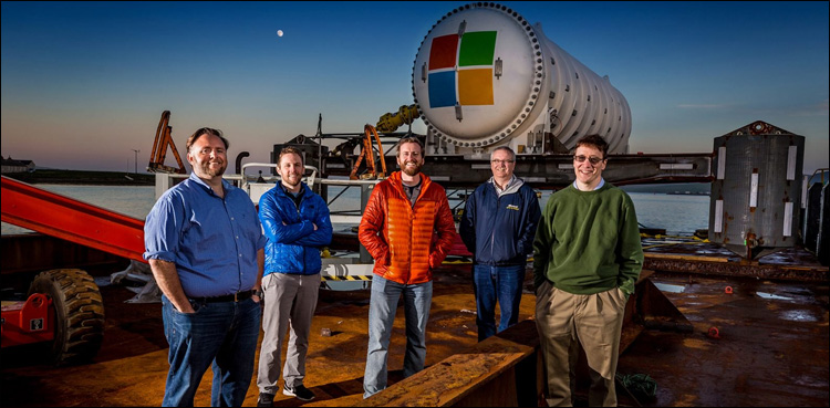 Microsoft sinks data centre off Scottish island