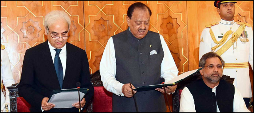 Nasirul Mulk sworn in as caretaker PM