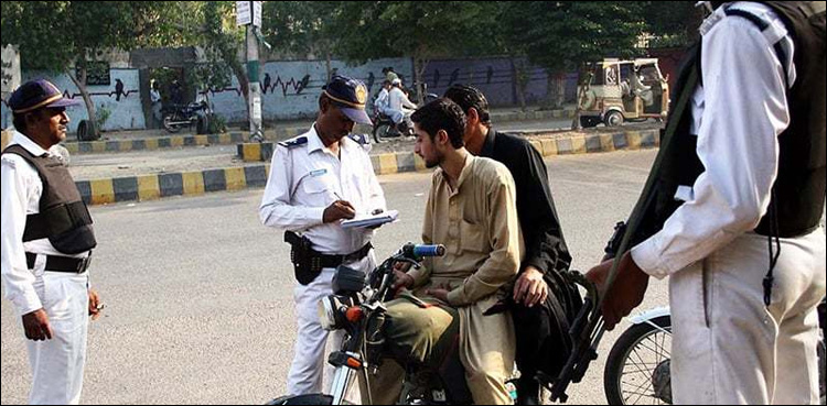 Pillion-riding banned in Karachi, Hyderabad on 21st Ramadan