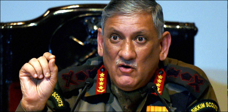 Let's give peace a chance in Kashmir: Indian army chief