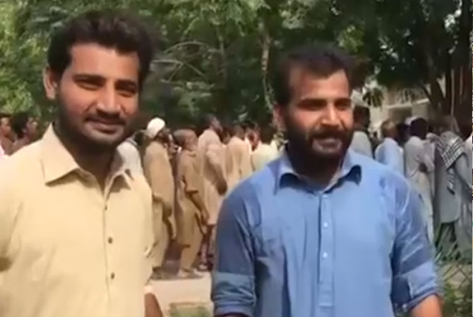 'Nawaz Sharif, Shahbaz Sharif' cast their vote