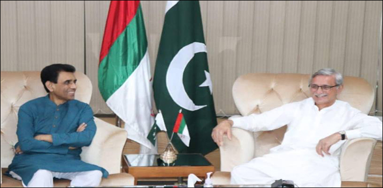 MQM-P leadership meets Jahangir Tareen, presents demand