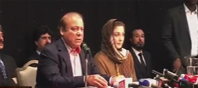 Nawaz Sharif decries 'double standards of justice' ahead of return to Paksitan