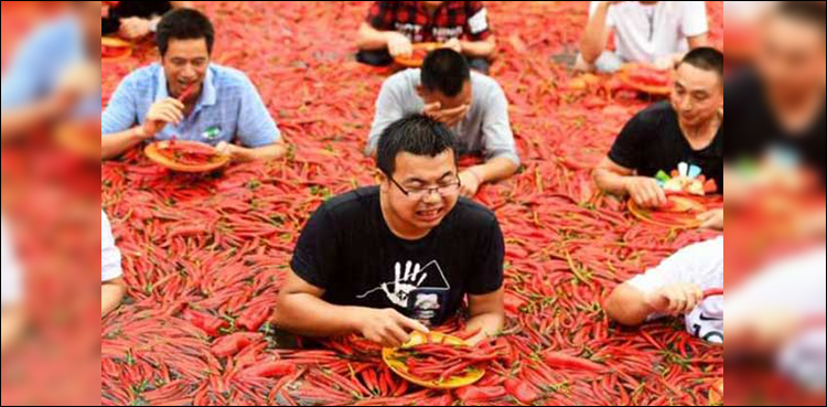 Goose-bumping: Chilli-eating festival kicks off in China