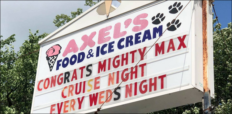 Town celebrates 8-year-old cancer patient's last radiation treatment with huge ice cream party!