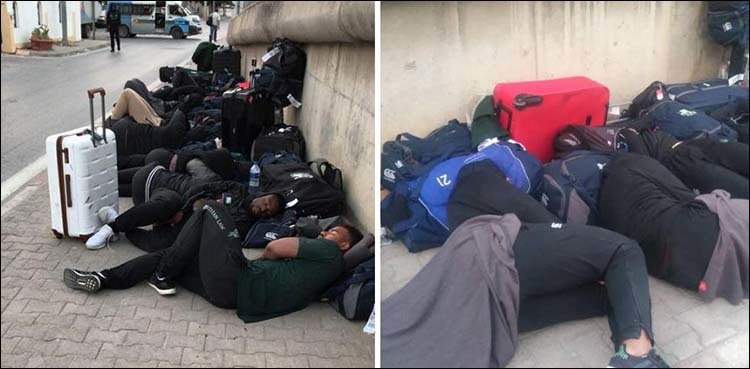 Zimbabwean men’s rugby team slept on the streets on tour