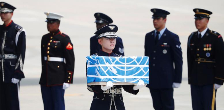 Trump thanks Kim as North Korea transfers remains of missing US soldiers