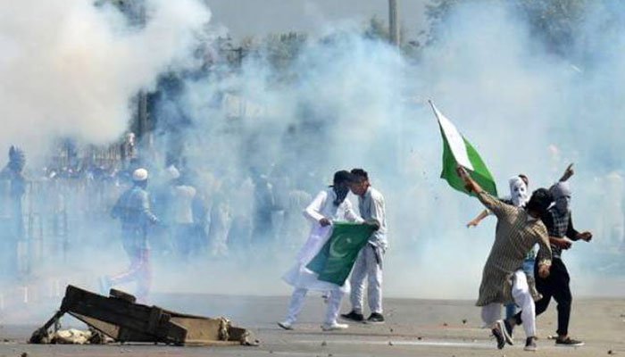 Occupied Kashmir observes 'Black Day' on India’s Independence Day