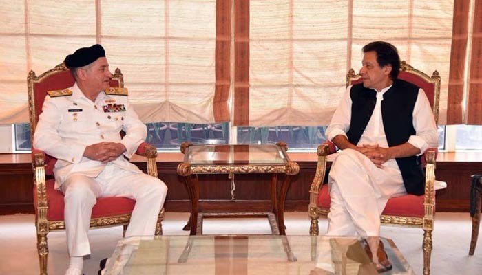 Navy Chief meets PM Imran, deliberates security matters