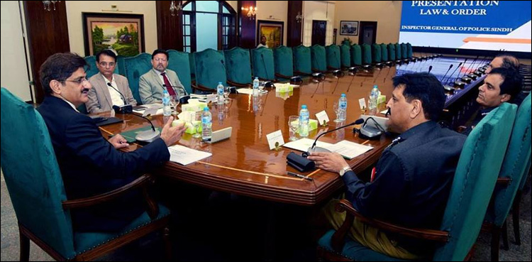 Murad orders crackdown against street criminals, drug mafia, beggars' racket