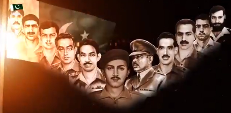 ISPR pays tribute to Nishan-e-Haider recipients