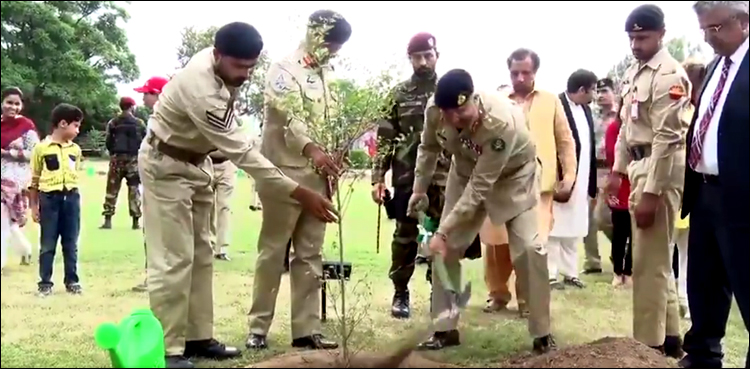 Army chief inaugurates tree plantation campaign