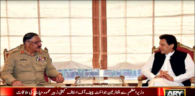 JCSC chairman calls on PM Imran