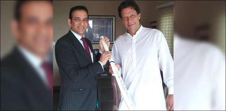 Indian envoy calls on Imran Khan, hopes to improve relations