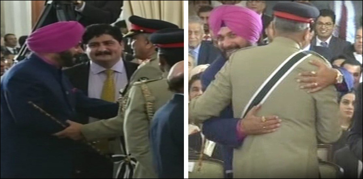 'Tackling Indian media': Sidhu defends hug to Pakistan army chief