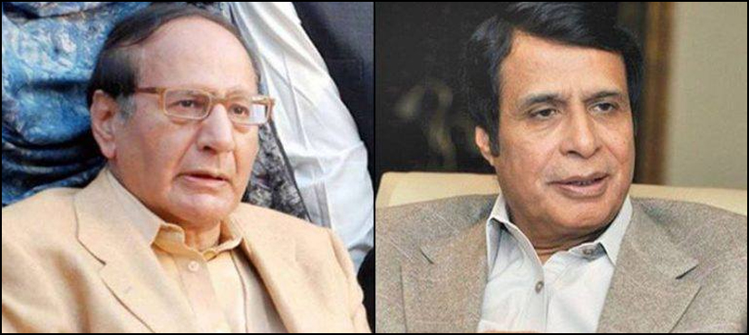 Chaudhry Shujaat appears before NAB, Pervaiz Elahi skips hearing