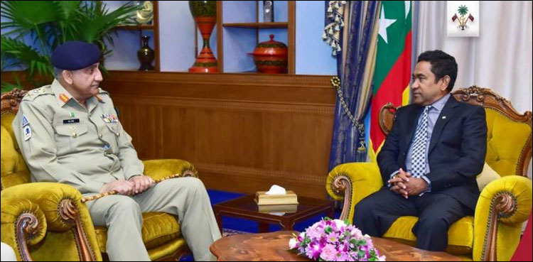 Maldives High Commissioner meets Gen Bajwa