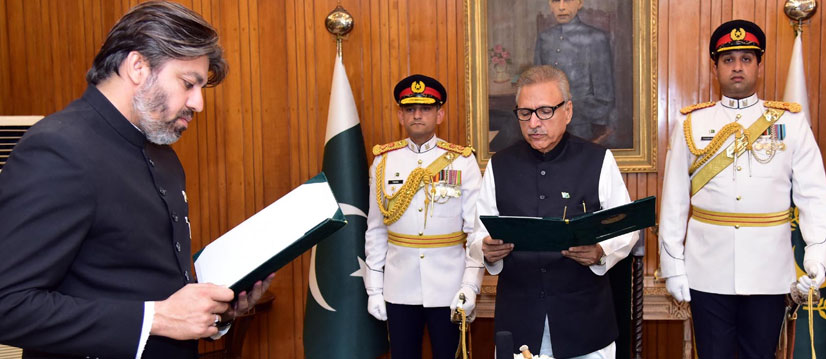 PTI's Ali Muhammad Khan sworn in as minister of state