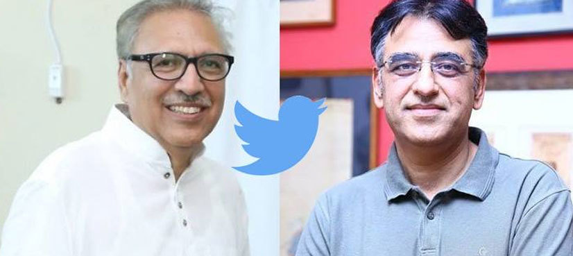 Arif Alvi and Asad Umar talk of 'treat' and responsibilities after presidential elections