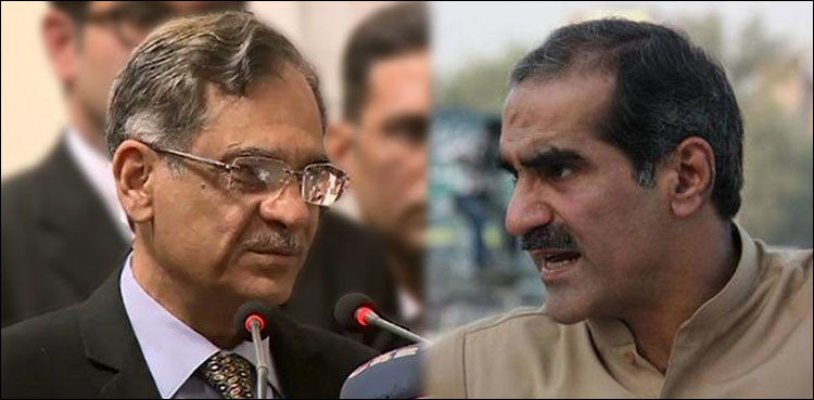 CJP, Saad Rafique exchange ‘bitter’ words