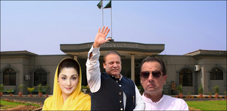 IHC suspends Avenfield ruling, sets free Nawaz, Maryam, Safdar
