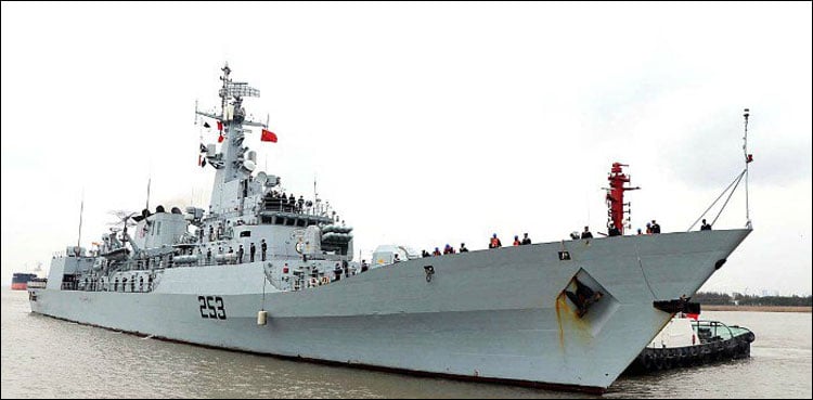 Pakistan Navy Ship Saif visits Port Alexandria in Egypt