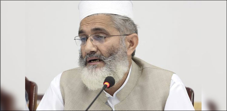 JI chief lauds govt's steps against financial embezzlement