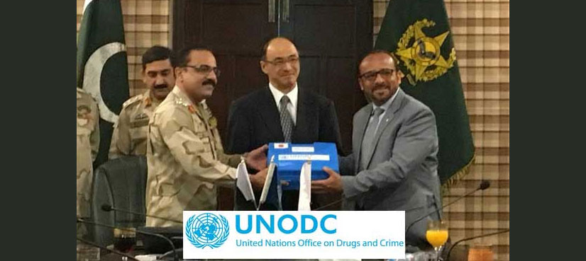 UNODC, Japanese Embassy hand over 200 drug identification kits to ANF