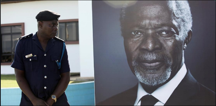 Final farewell to UN's Kofi Annan at Ghana state funeral