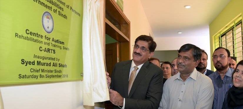 CM Sindh inaugurates Autism Rehabilitation Center in Karachi