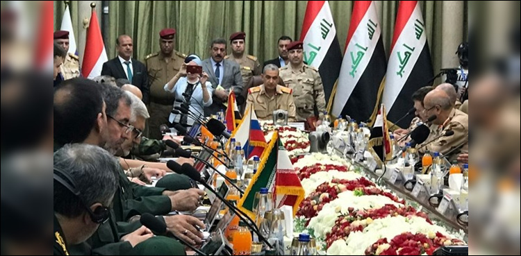 Iraq hosts military chiefs from Iran, Russia and Syria