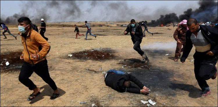 Palestinian teen dies from wounds in Gaza unrest: ministry