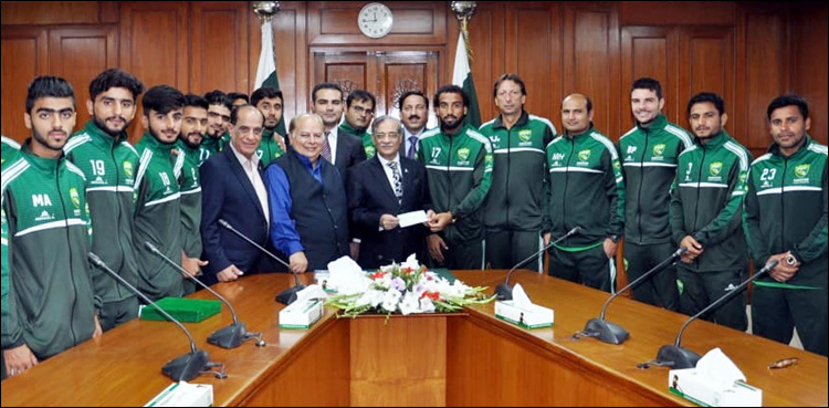 Football team donates SAFF Cup prize money to dam fund