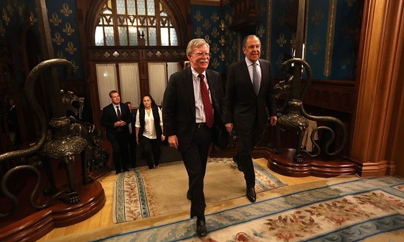 US security chief in Moscow as nuclear treaty hangs in balance