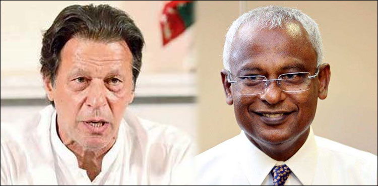 PM Imran congratulates president-elect of Maldives on victory