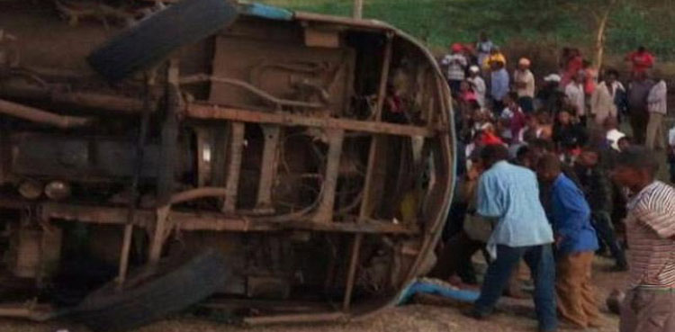 Fifty killed in Kenyan bus crash