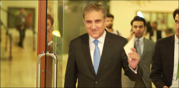 Foreign minister says as stated in demarcation principles , Kashmir belongs to Pakistan