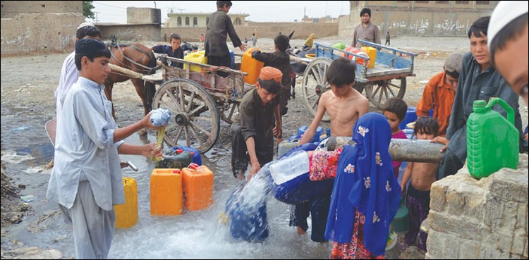 Quetta going dry, faces intense shortage of water