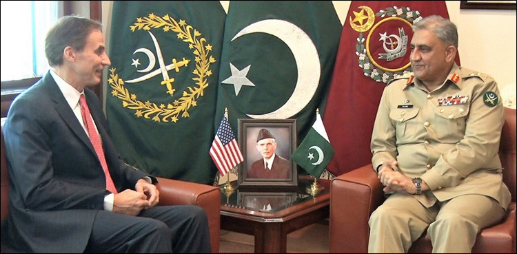 US chargé d'affaires to Pakistan calls on army chief