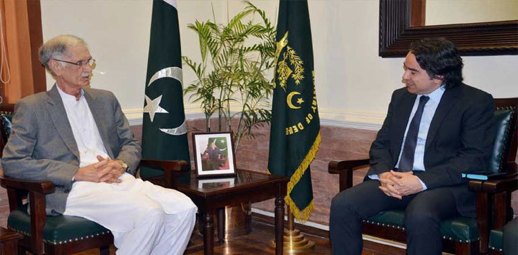 Pervez Khattak acknowledges Turkey’s support for Pakistan, Kashmir issue