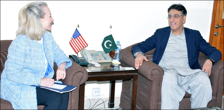 Finance minister, US ambassador discuss bilateral economic ties