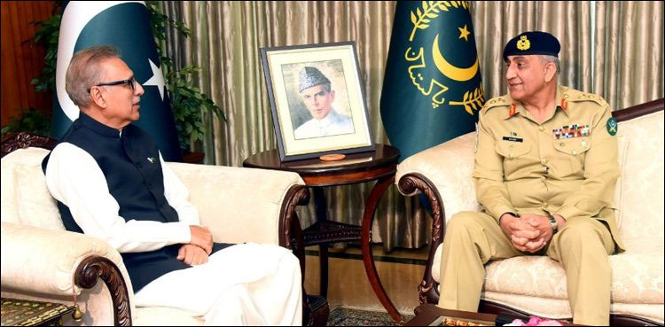 COAS calls on President Alvi, discusses national security
